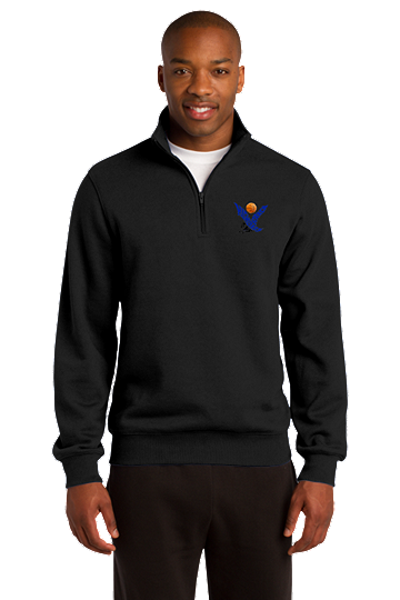 Men's Basketball 1/4 Zip Hoodie (Tall)
